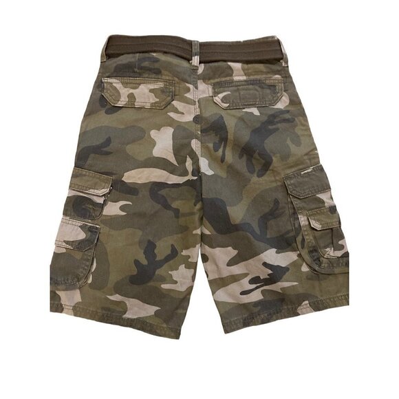 Lee Dungarees Boys Cameo Sz 12 R Belted‎ Cargo Shorts - Picture 2 of 3